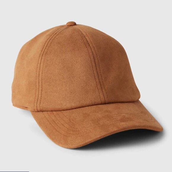 Vegan Suede Baseball Hat - Picture 1 of 1